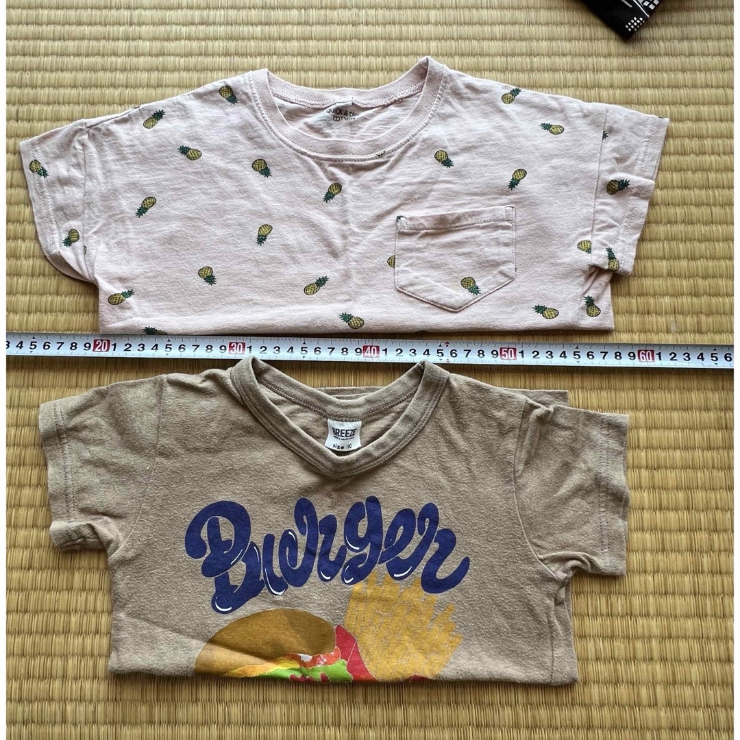 UNIQLO(ユニクロ)の110セット キッズ/ベビー/マタニティのキッズ服男の子用(90cm~)(Tシャツ/カットソー)の商品写真