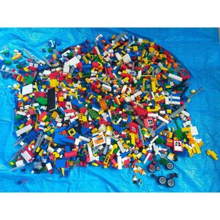 レゴ(Lego)のLEGO大量詰め合わせ（約10kg）＋基礎版グリーン5枚(知育玩具)