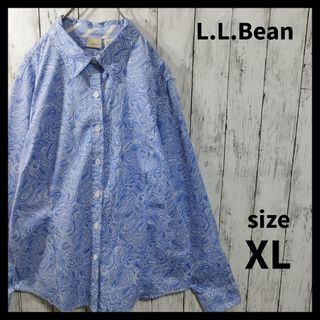 【L.L.Bean】Paisley Patterned Shirt　D876