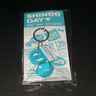 シャイニー(SHINee)の新品 SHINee 日本公式グッズ キーリング　12周年記念 テミン オニュ(アイドルグッズ)