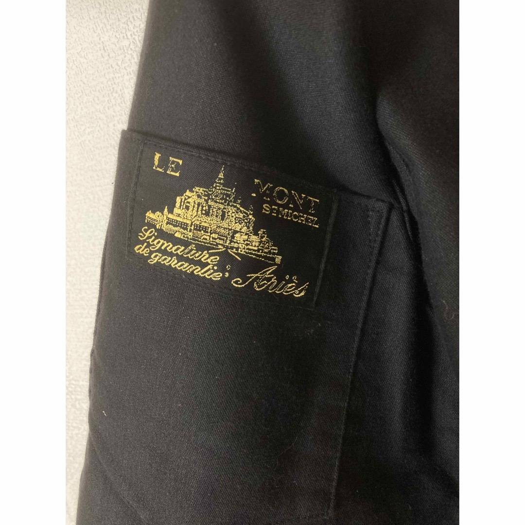 未使用品 30s ブラックモールスキンジャケット モンサン 未使用品 30s ブラックモールスキンジャケット モンサン