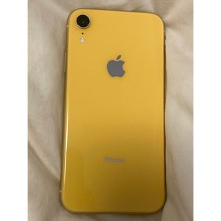 アップル(Apple)のiPhone XR 64GB イエロー(スマートフォン本体)