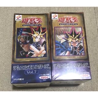 ユウギオウ(遊戯王)の遊戯王　未開封　box vol.3 vol.7 青眼の白龍　ブラックマジシャン(シングルカード)