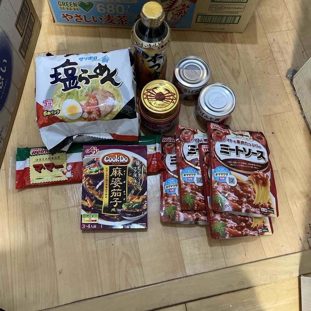 食品セット13点 食品/飲料/酒の加工食品(レトルト食品)の商品写真