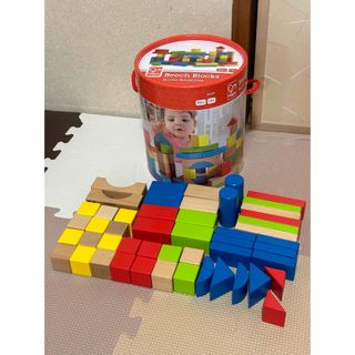 ハペ(Hape)のHape Beech Blocks 50pcs(積み木/ブロック)