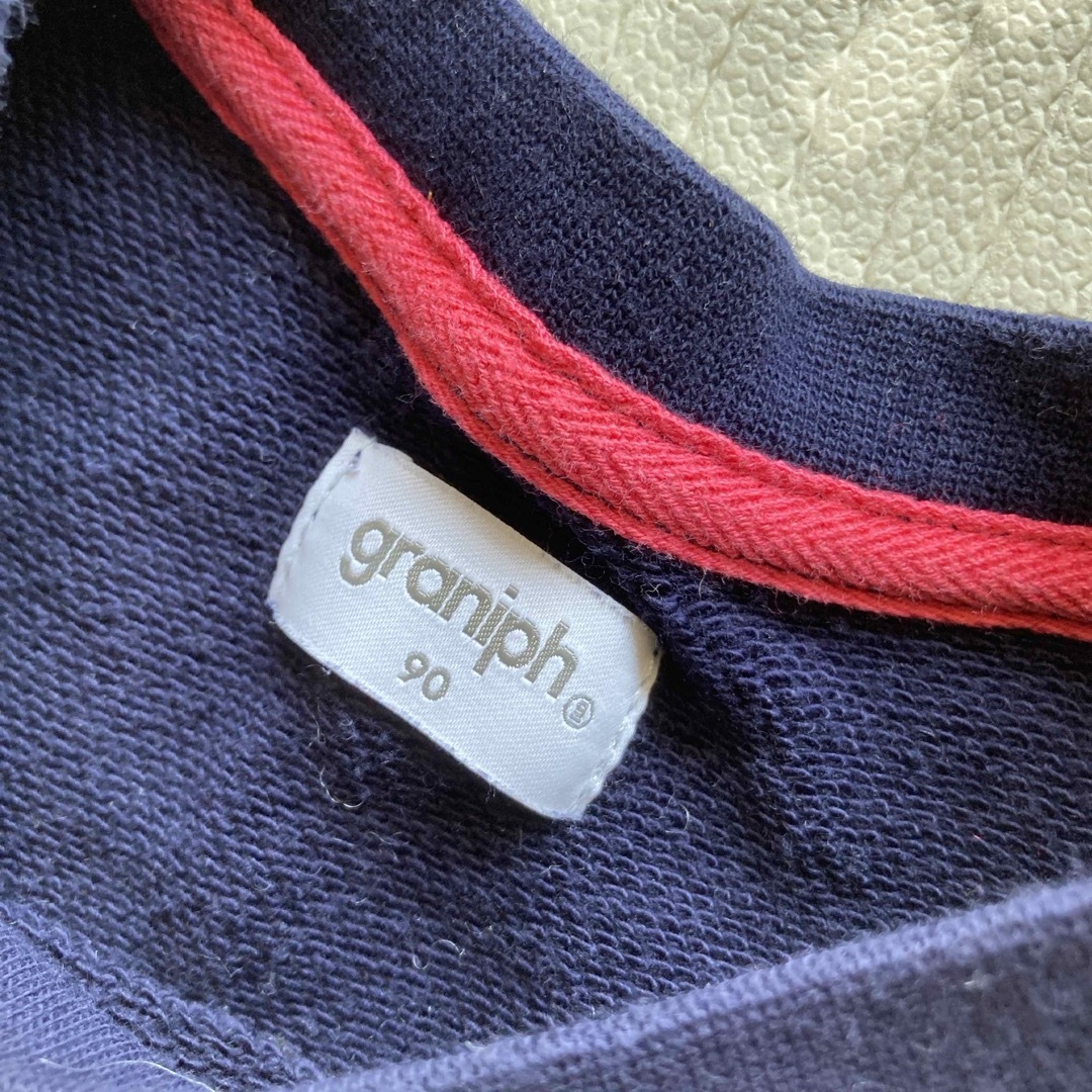 Graniph(グラニフ)のグラニフ　きんぎょがにげた　トレーナー キッズ/ベビー/マタニティのキッズ服男の子用(90cm~)(Tシャツ/カットソー)の商品写真