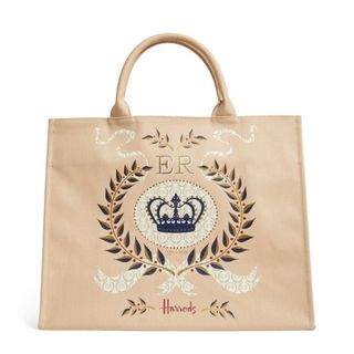 ハロッズ(Harrods)のハロッズ  Harrods プラチナジュビリー 限定　トートバッグ(トートバッグ)