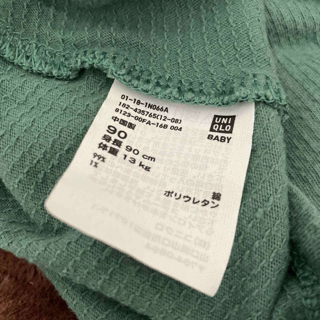 UNIQLO(ユニクロ)のUNIQLO  チュニック  ノースリーブ　女の子　80 90 3枚セット キッズ/ベビー/マタニティのベビー服(~85cm)(その他)の商品写真