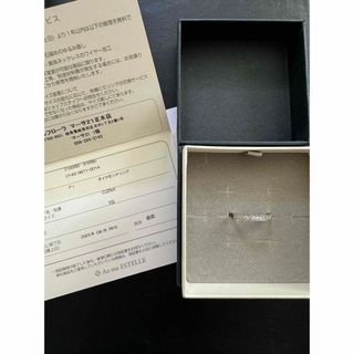 Pt 900 ダイヤモンドリング 0.25ct(リング(指輪))