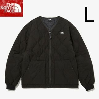 THE NORTH FACE - 新品ノースフェイス キルティング ジャケット カーディガン ブラック メンズL