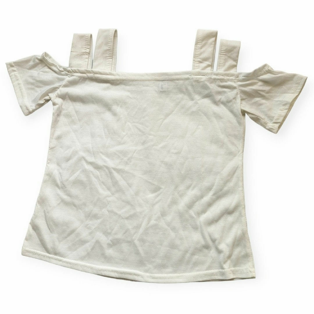 オフショルトップス 半袖 レディースのトップス(カットソー(半袖/袖なし))の商品写真