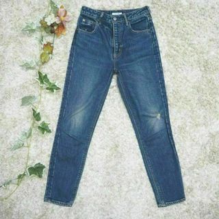 スライ(SLY)のスライ SLY JEANS ハイライズ テーパード デニム パンツ w24(デニム/ジーンズ)