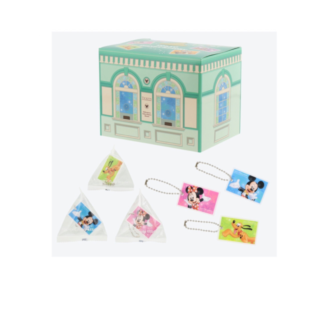 Disney(ディズニー)の東京ディズニー　チケット　キーチェーン　　キーホルダー　6種類 コンプリート エンタメ/ホビーのおもちゃ/ぬいぐるみ(キャラクターグッズ)の商品写真