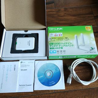 TP-LINK ハイパワー デュアルバンド 無線LAN子機 ARCHER T4…(PC周辺機器)