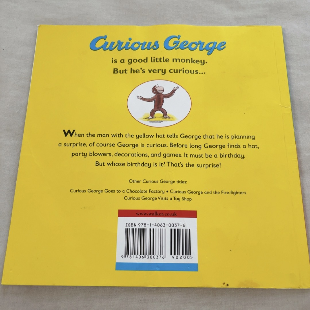 おさるのジョージ Curious George 洋書 絵本 エンタメ/ホビーの本(洋書)の商品写真