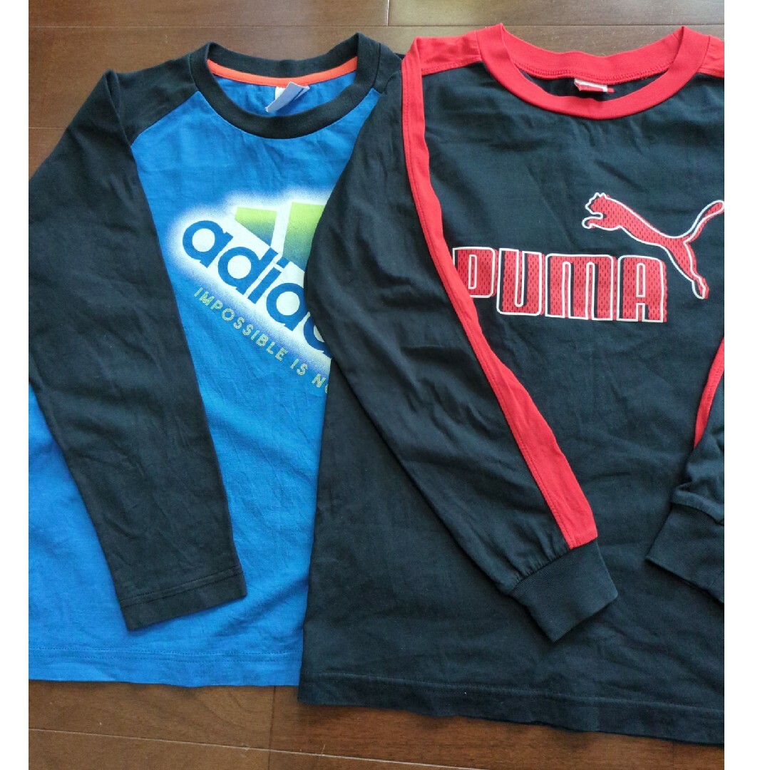 adidas(アディダス)の子供服 PUMA adidas 140〜150cm キッズ/ベビー/マタニティのキッズ服男の子用(90cm~)(Tシャツ/カットソー)の商品写真