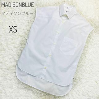 MADISONBLUE - マディソンブルー　ノースリーブ　J.BRADLEY SHIRT スリーブレス　白