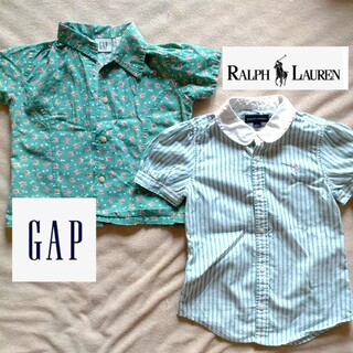 ラルフローレン(Ralph Lauren)のnp様専用  GAP ラルフローレン お出かけ用シャツ 2枚セット(Tシャツ/カットソー)