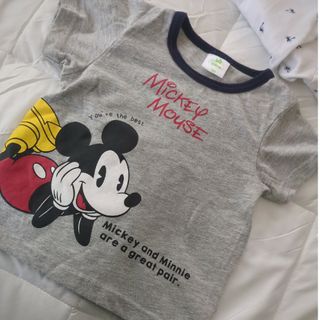 ディズニー(Disney)のミッキー　ディズニー　ディズニーランド　90cm　半袖　夏　トップス(Tシャツ/カットソー)