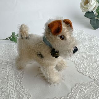 シュタイフ(Steiff)のシュタイフ★Foxy Foxterrier 10cm★フォックステリアフォクシー(ぬいぐるみ)