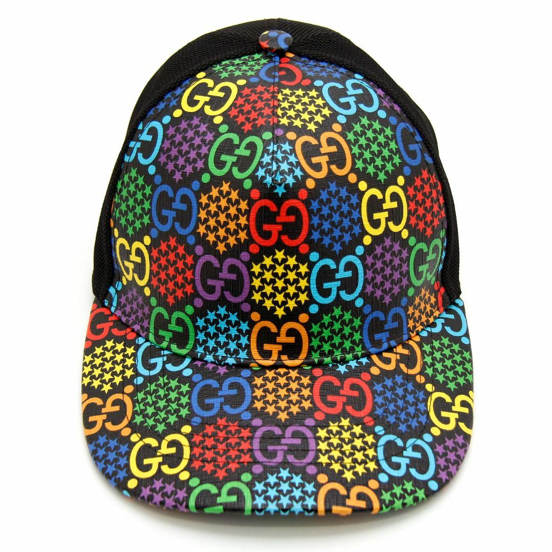 GUCCI - 美品 グッチ キャップ GGサイケデリック ベースボール GUCCI - 美品 グッチ キャップ GGサイケデリック ベースボール