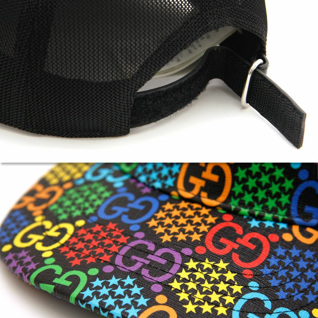 GUCCI - 美品 グッチ キャップ GGサイケデリック ベースボール GUCCI - 美品 グッチ キャップ GGサイケデリック ベースボール