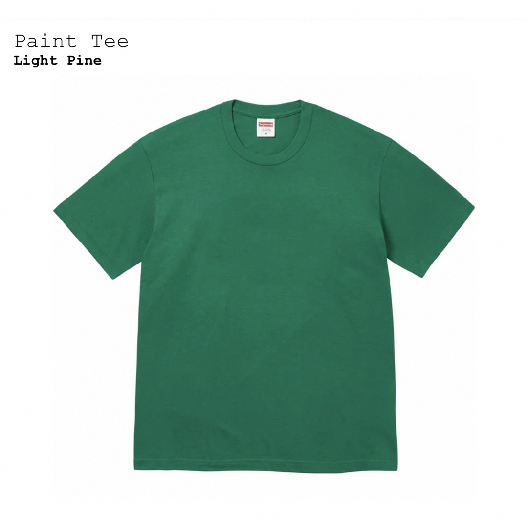 Supreme(シュプリーム)のシュプリーム　Paint Tee　ライトパイン2XL メンズのトップス(Tシャツ/カットソー(半袖/袖なし))の商品写真