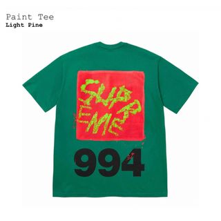 シュプリーム(Supreme)のシュプリーム　Paint Tee　ライトパイン2XL(Tシャツ/カットソー(半袖/袖なし))