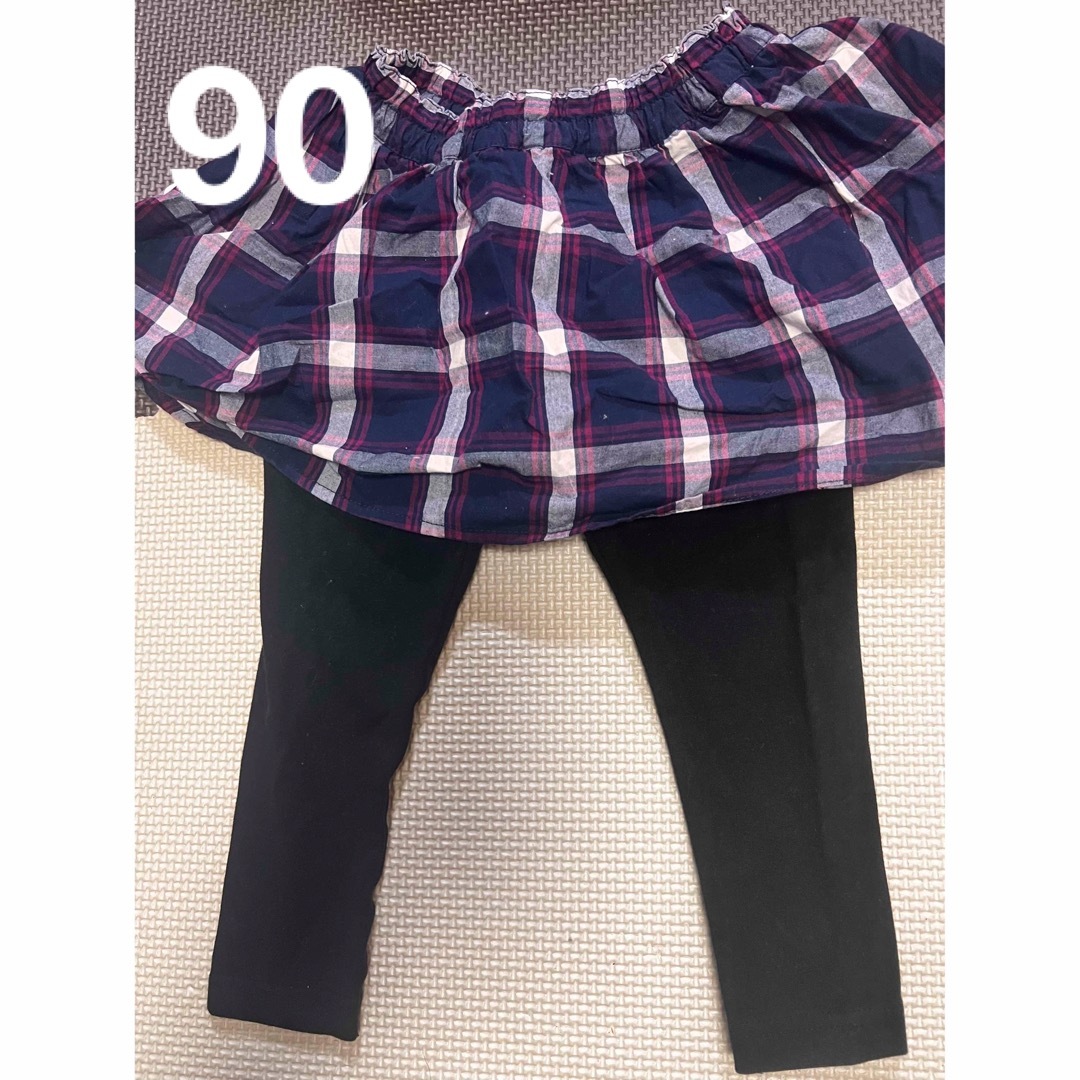 ベビー　スカッツ　90 女の子 キッズ/ベビー/マタニティのキッズ服女の子用(90cm~)(スカート)の商品写真