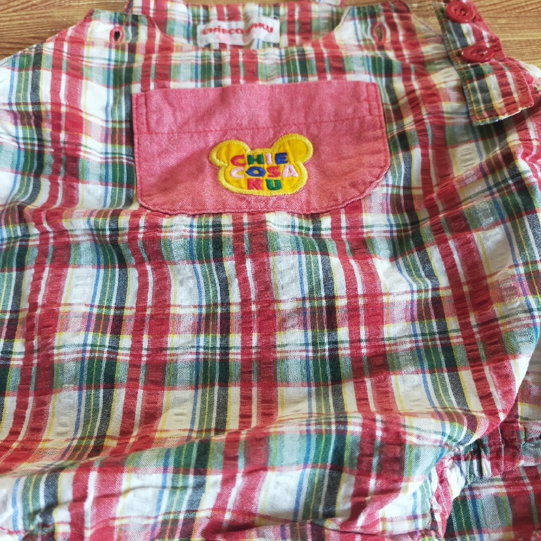 mikihouse(ミキハウス)のチエコサク　ダルマオール キッズ/ベビー/マタニティのベビー服(~85cm)(ロンパース)の商品写真