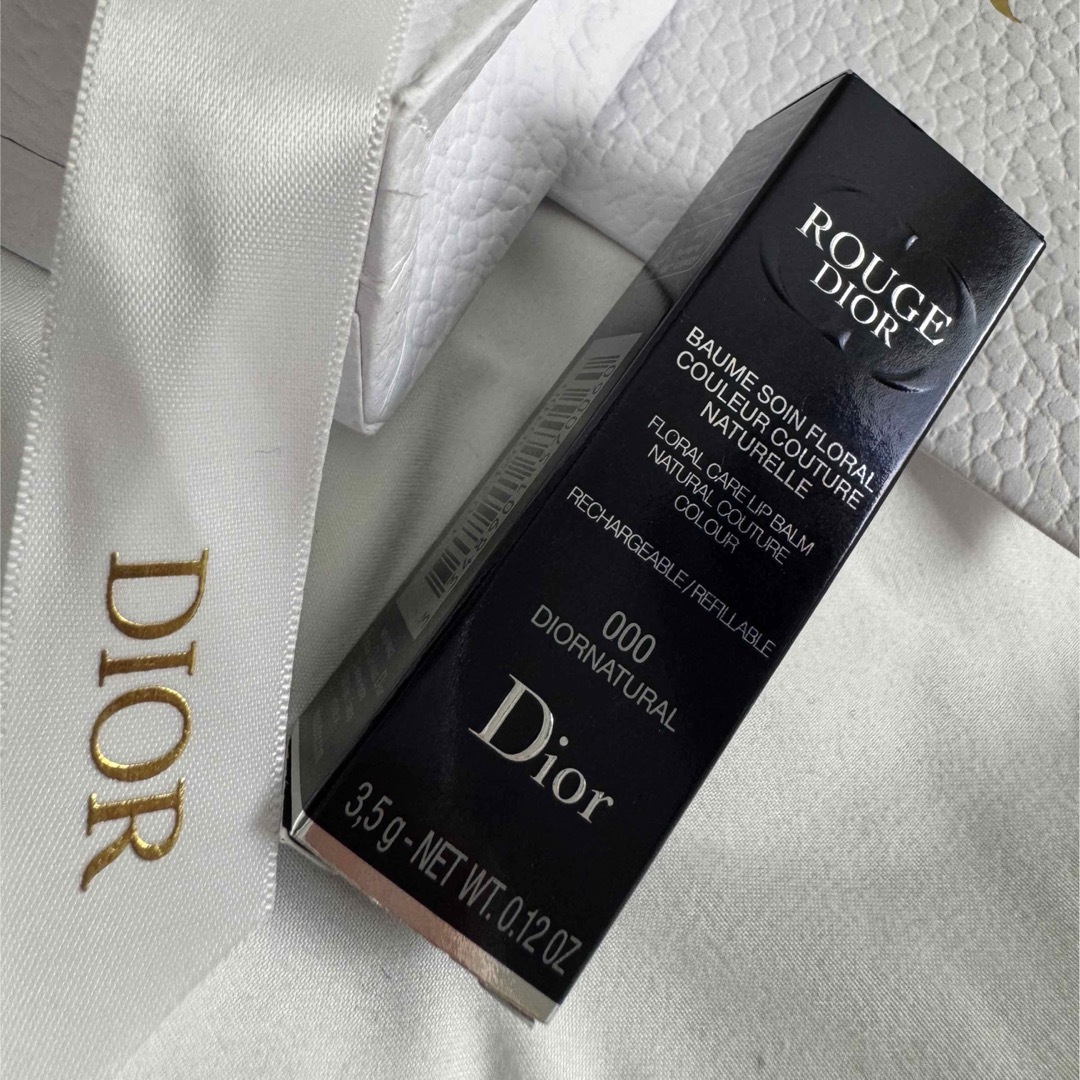 Dior(ディオール)のルージュ ディオール バーム000 ディオールナチュラルサテンリップバーム コスメ/美容のスキンケア/基礎化粧品(リップケア/リップクリーム)の商品写真