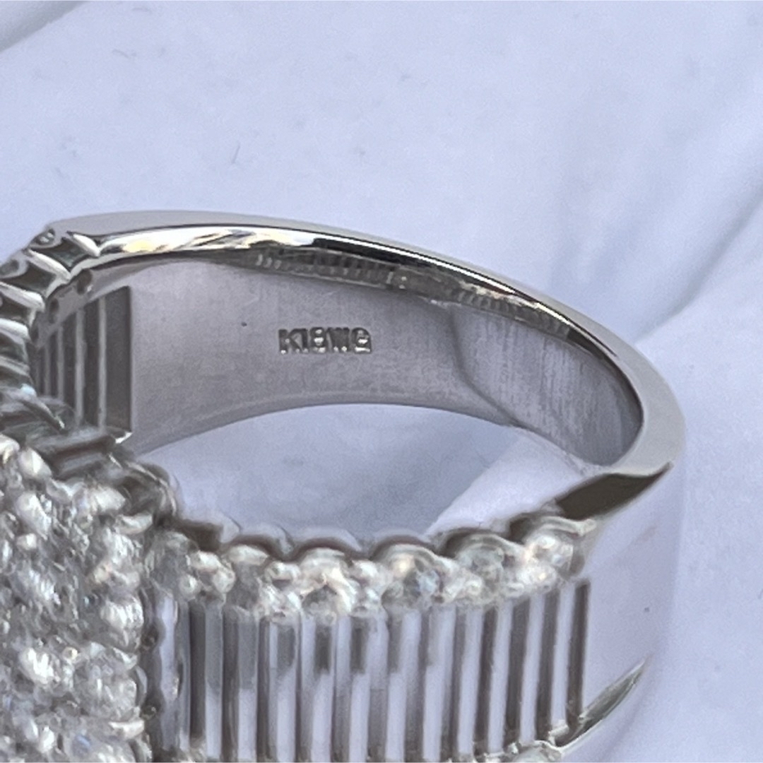 美品　18k WG 1.00カラット　　ダイヤモンド　リング レディースのアクセサリー(リング(指輪))の商品写真