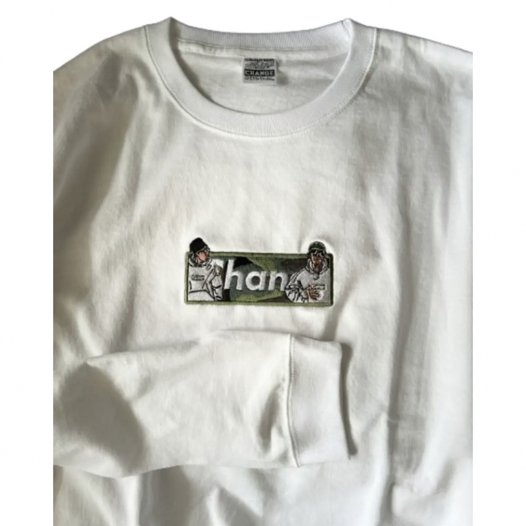 CHANGE FROM APE TO HUMAN BOXLOGO L/S TOP メンズのトップス(Tシャツ/カットソー(七分/長袖))の商品写真