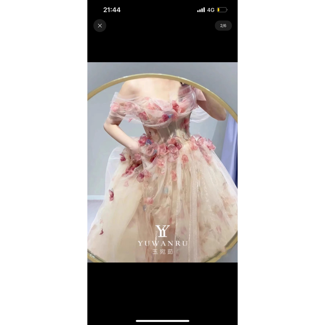 ドレス　 レディースのワンピース(ロングワンピース/マキシワンピース)の商品写真
