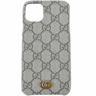 グッチ(Gucci)の本物 グッチ GUCCI GGスプリーム iPhone11 Pro Max ケース iPhoneカバー ベージュ 625714 アイフォンケース 雑貨 小物 中古(モバイルケース/カバー)