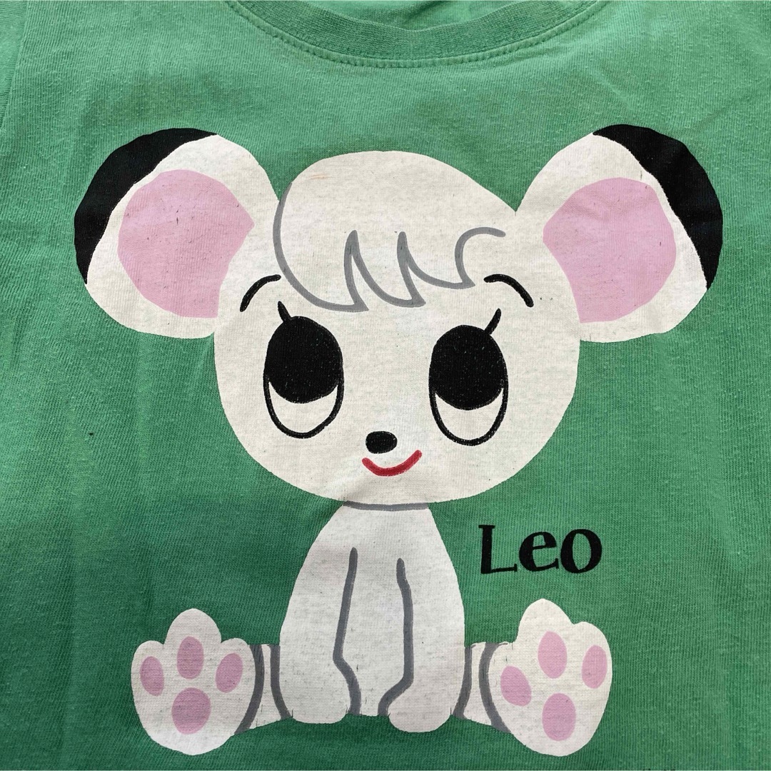 ジャングル大帝レオ　半袖Tシャツ120 グリーン キッズ/ベビー/マタニティのキッズ服男の子用(90cm~)(Tシャツ/カットソー)の商品写真