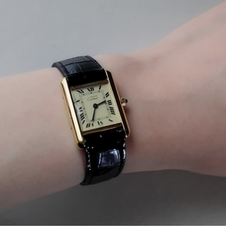 カルティエ(Cartier)のカルティエ　マストタンク　SM(腕時計)