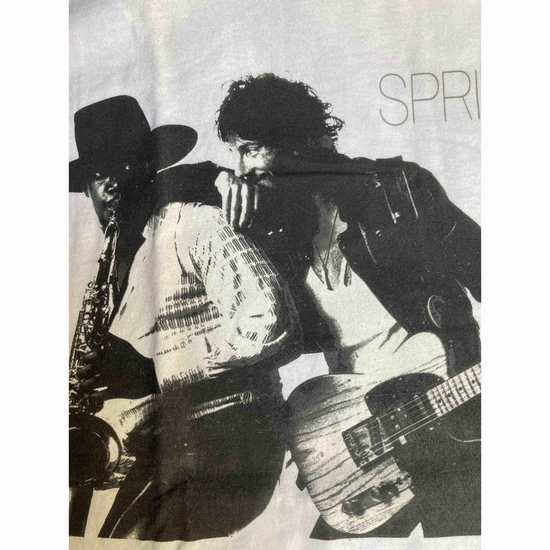 Hanes(ヘインズ)のVINTAGE  Bruce Springsteen BORN TO RUN T メンズのトップス(Tシャツ/カットソー(半袖/袖なし))の商品写真