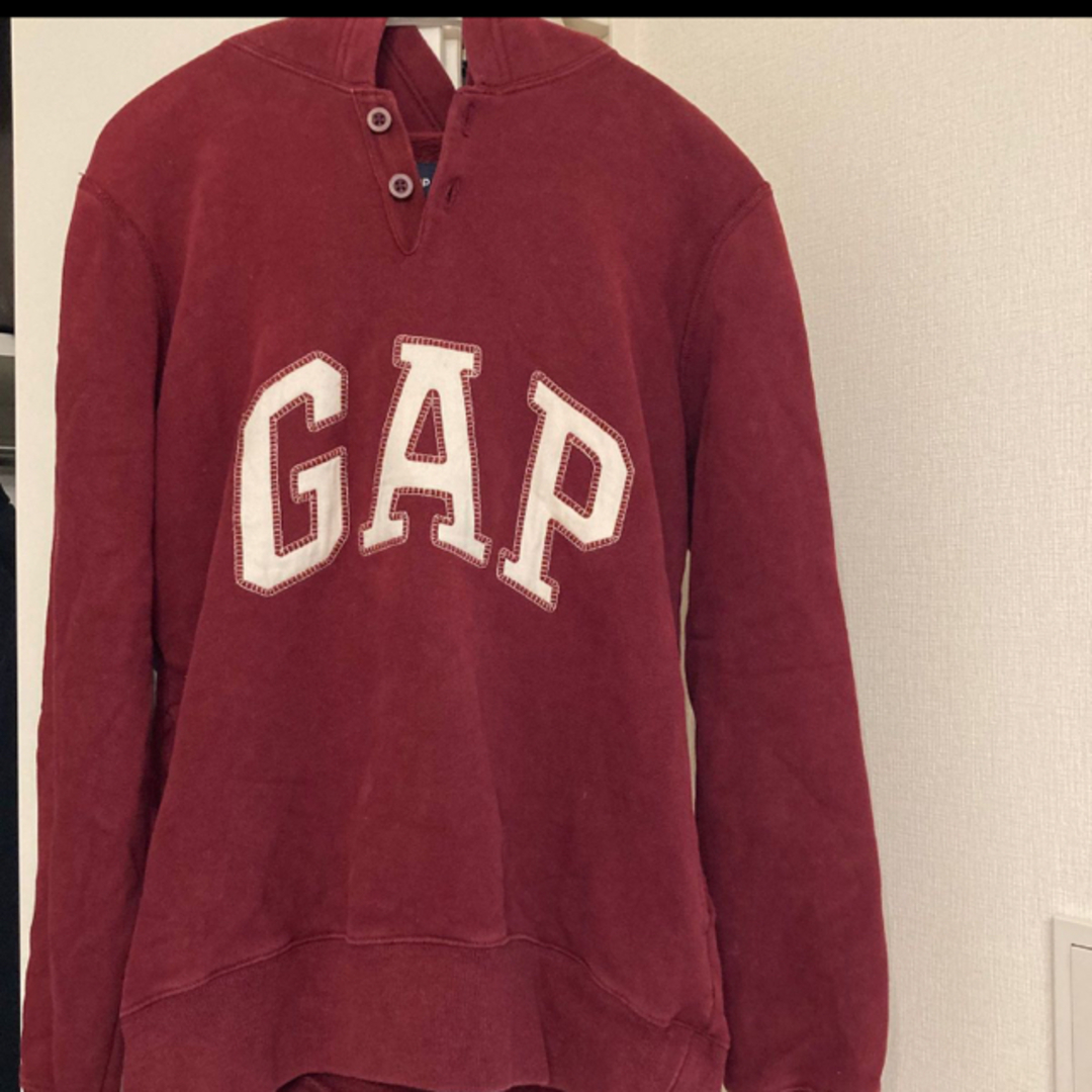 GAP(ギャップ)の美品　GAP 裏起毛パーカー　 メンズのトップス(パーカー)の商品写真