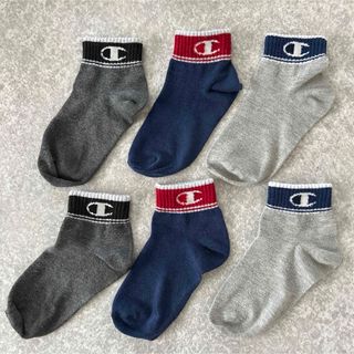 チャンピオン(Champion)のChampion ソックス ３足セット 19〜24㎝(靴下/タイツ)