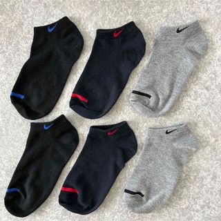 NIKE  くるぶしソックス　3足 セット　19〜21㎝　