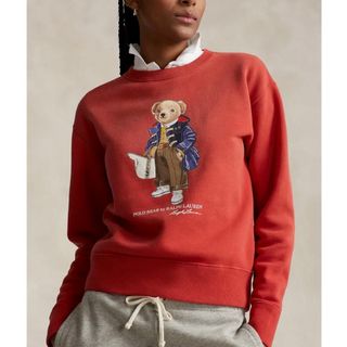 ポロラルフローレン(POLO RALPH LAUREN)のポロラルフローレン　ポロベアフリースクルーネックスウェットシャツ(トレーナー/スウェット)