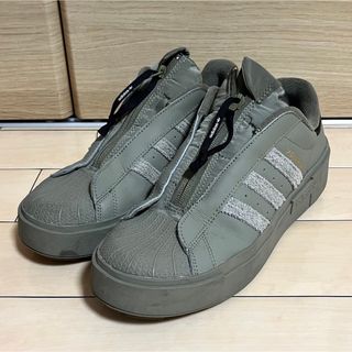 アディダス(adidas)のadidas アディダス スーパースター 厚底スニーカー 26cm 中古品(スニーカー)