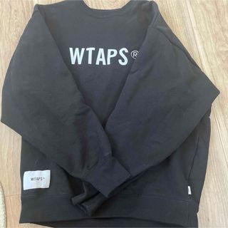 W)taps - WTAPS SIGN SWEATER BLACK S  サイン クルーネック 黒