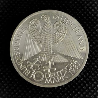 ドイツ　銀貨　10マルク　ベルリン誕生750周年　外国コイン　アンティークコイン