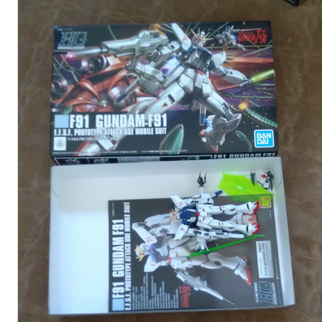 BANDAI(バンダイ)の最終値下げバンダイHGUC167 1/144 ガンダムF91 1800円送料込 エンタメ/ホビーのおもちゃ/ぬいぐるみ(模型/プラモデル)の商品写真