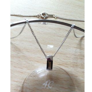 ヨンドシー(4℃)の４℃ヨンドシー　天然石シルバーネックレス(ネックレス)