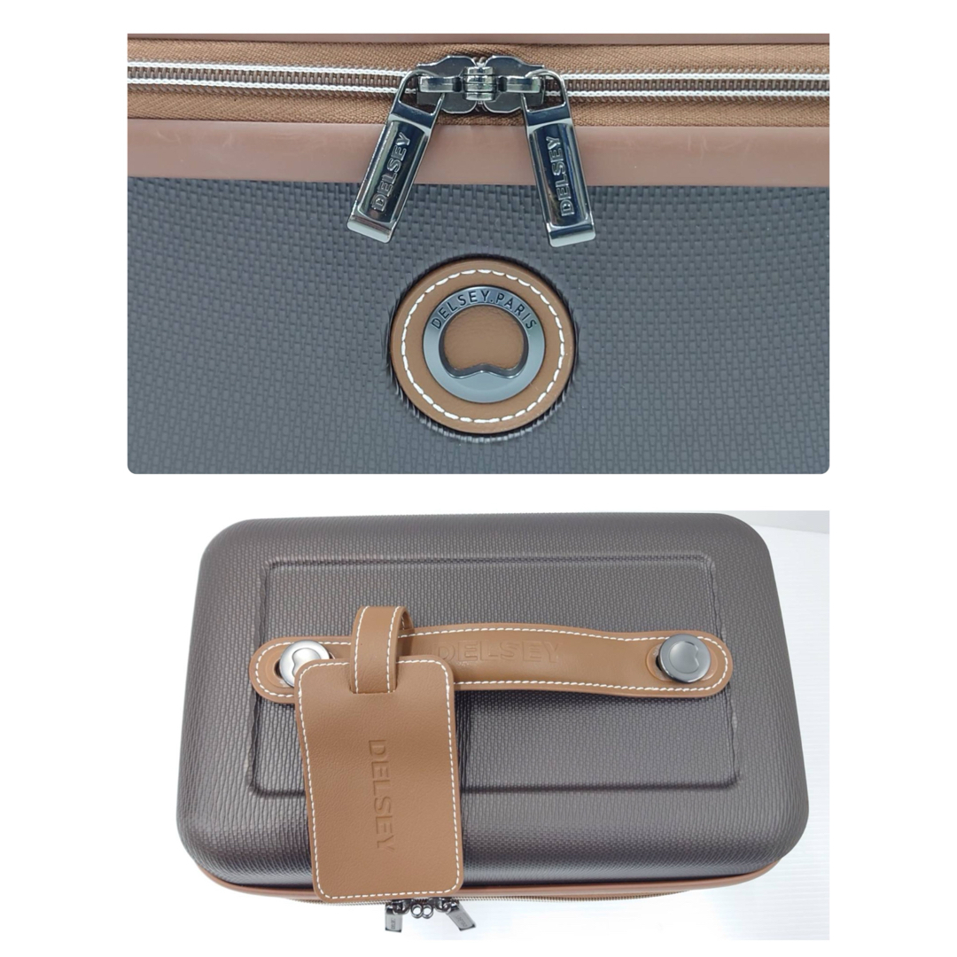 DELSEY シャトレエアー 67cm スーツケース＆ビューティーケースセット レディースのバッグ(スーツケース/キャリーバッグ)の商品写真