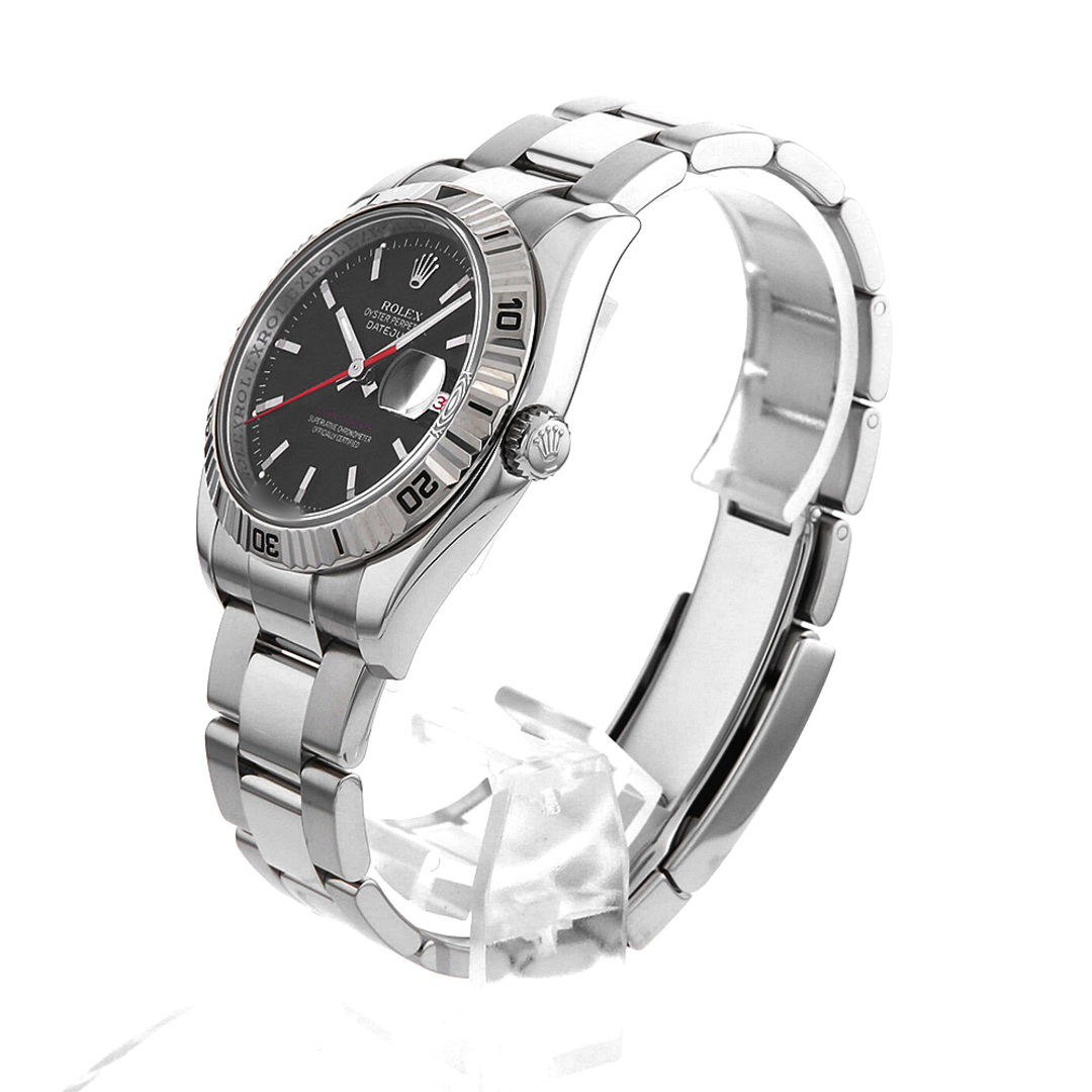 ROLEX(ロレックス)のロレックス ターノグラフ 116264 ブラック D番 メンズ 中古 腕時計 メンズの時計(腕時計(アナログ))の商品写真
