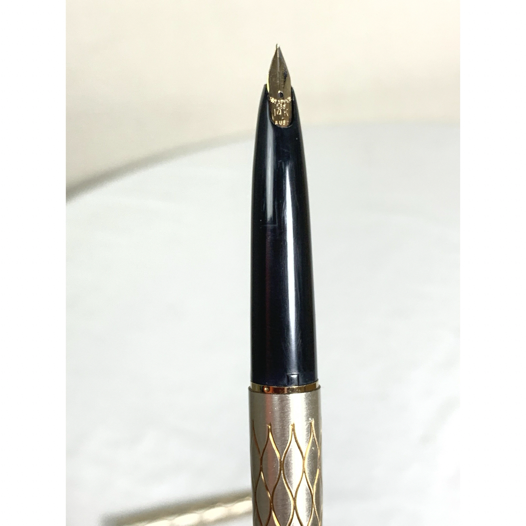 SHEAFFER(シェーファー)の【良好】SHEAFFER 14K/585 万年筆　インクカートリッジ新品3本付き インテリア/住まい/日用品の文房具(その他)の商品写真